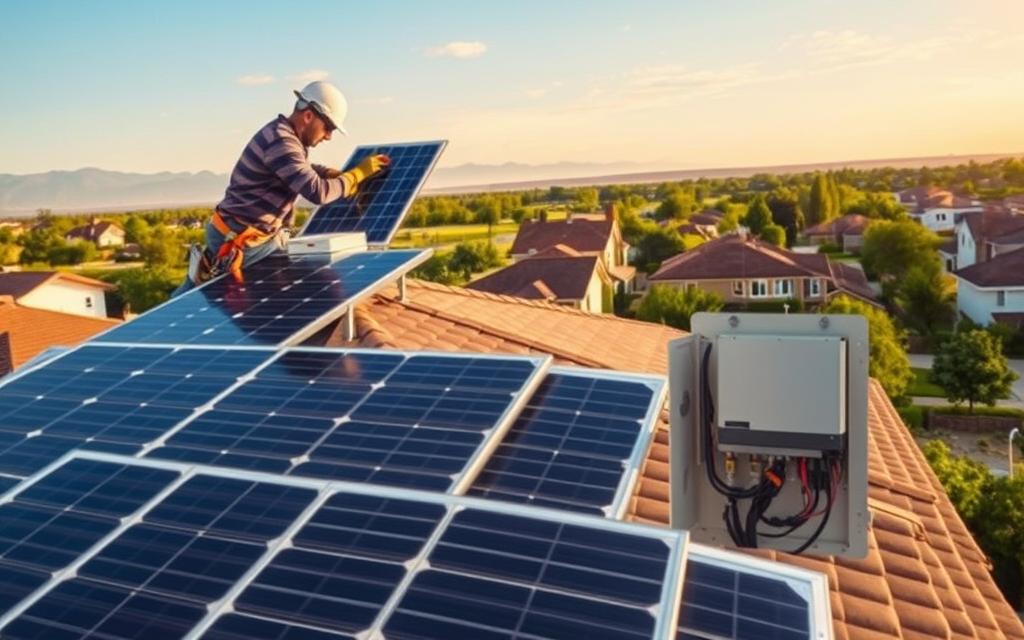 solar panel installation process solar panel installation process